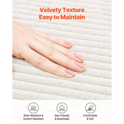 247038# - Versatile Modular Sofa in Corduroy, U-Shaped Design