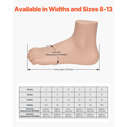M-24407M - Durable Cross Training Shoes for Flat Feet, US Size 12