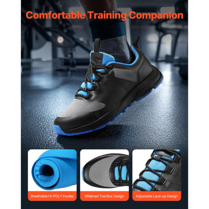 M-24407W - Lightweight Cross Training Shoes for Flat Feet, Size 9