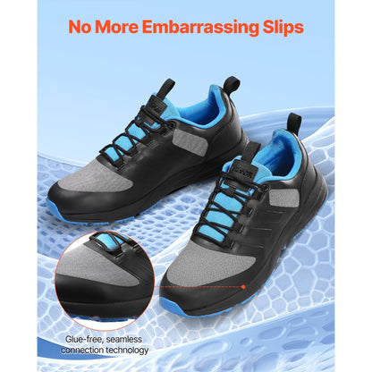 M-24407W - Lightweight Cross Training Shoes for Flat Feet, Size 9