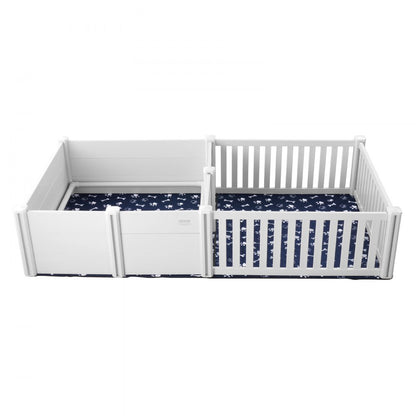 KH-CW05 - 93.3 x 48.4in PVC Dog Whelping Box with Rails and Care Kit