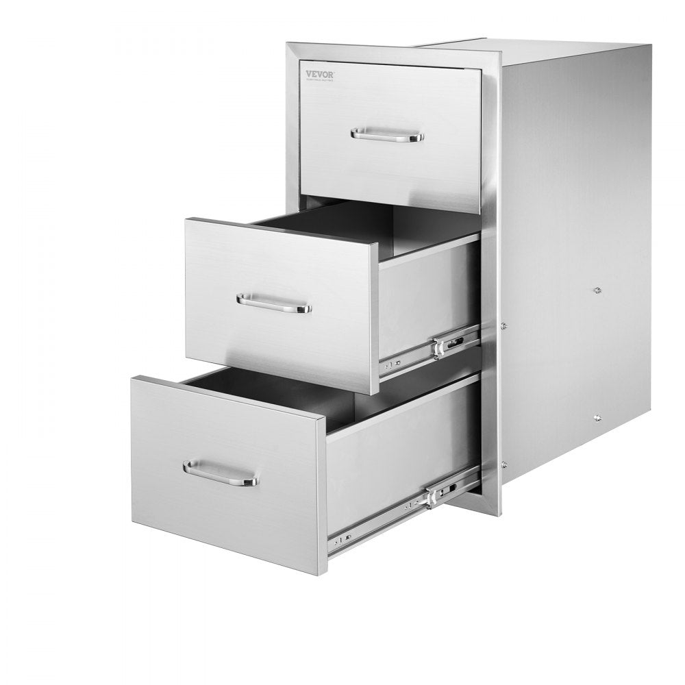 CTGPJ-03 Stainless Steel Outdoor Kitchen Drawer Combo with Smooth Sliding Design