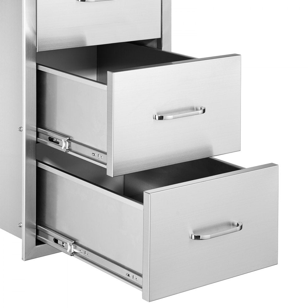 CTGPJ-03 Stainless Steel Outdoor Kitchen Drawer Combo with Smooth Sliding Design