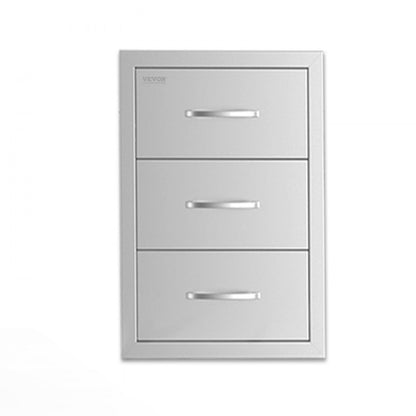 CTGPJ-03 Stainless Steel Outdoor Kitchen Drawer Combo with Smooth Sliding Design