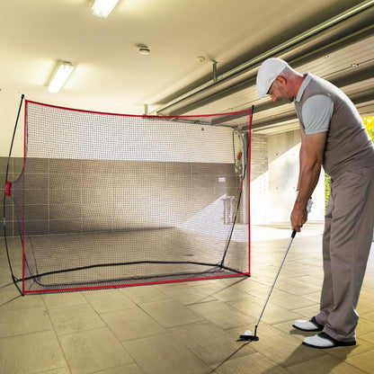 PDYGF002 - Durable 10.8x7ft Golf Practice Net for Skill Enhancement