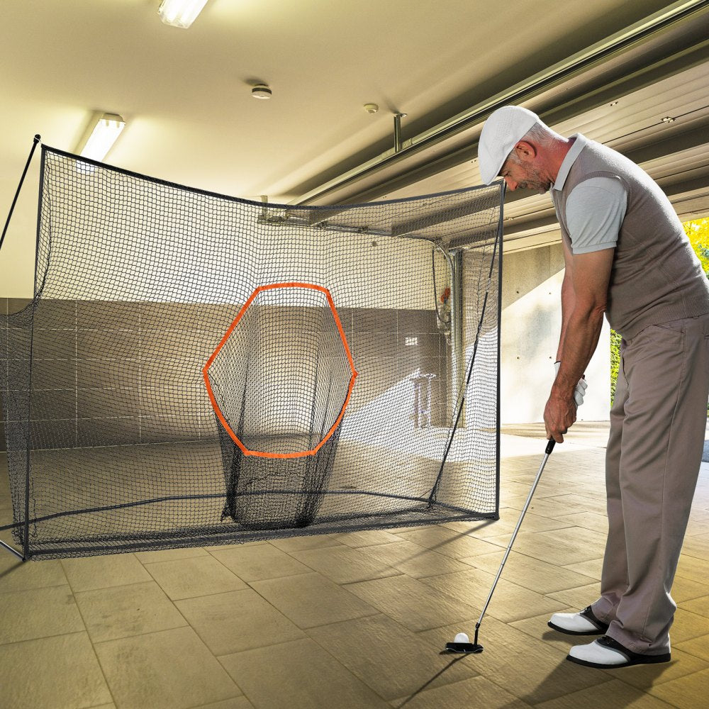 PDYGF003 - Portable 10.8x7ft Golf Practice Net for All Skill Levels