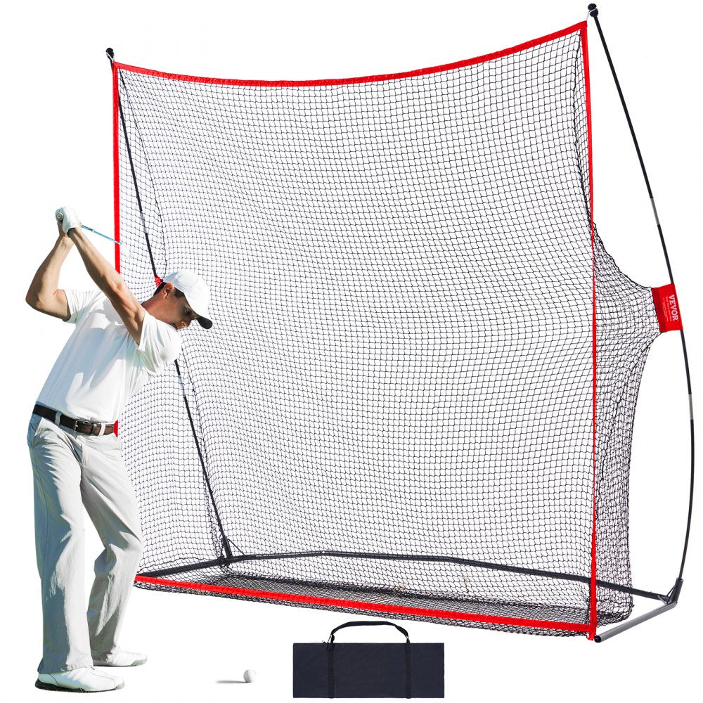 PDYGN001 - Durable 7.8ft Golf Practice Net for Indoor/Outdoor Use