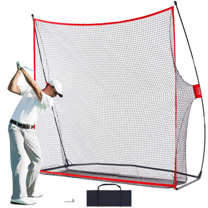 PDYGN001 - Durable 7.8ft Golf Practice Net for Indoor/Outdoor Use