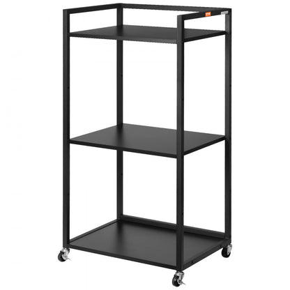 010449333536 - Adjustable Printer Stand with Wheels and 3 Tiers for Organization