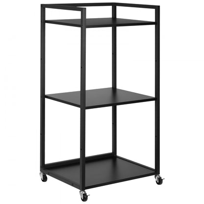 010449333536 - Adjustable Printer Stand with Wheels and 3 Tiers for Organization