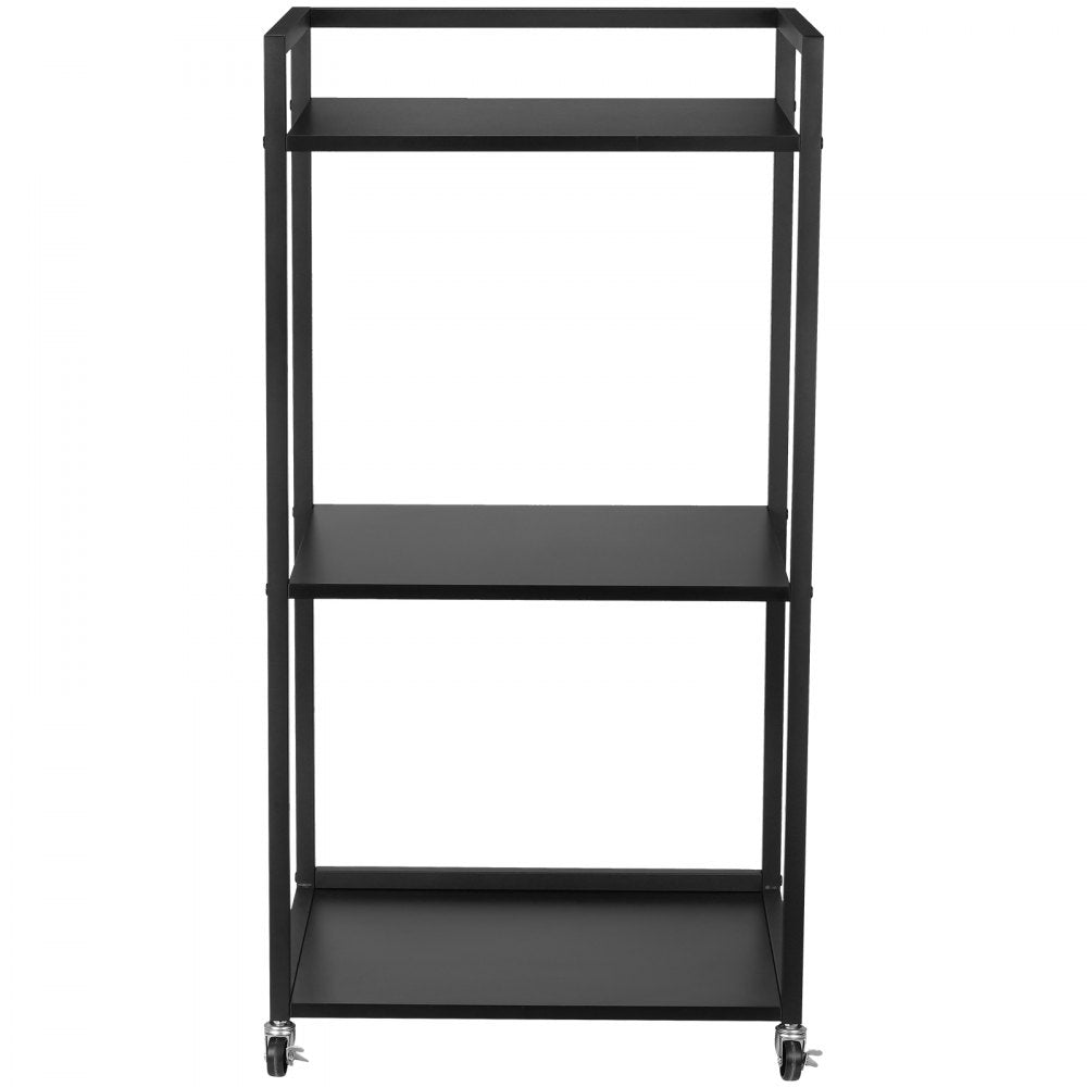010449333536 - Adjustable Printer Stand with Wheels and 3 Tiers for Organization
