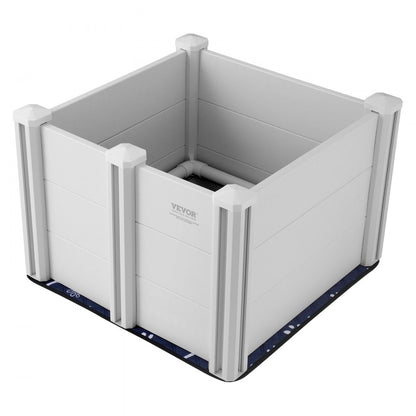 KH-CW03 - 28.3" Whelping Box with Rails and Washable Pee Pads for Dogs
