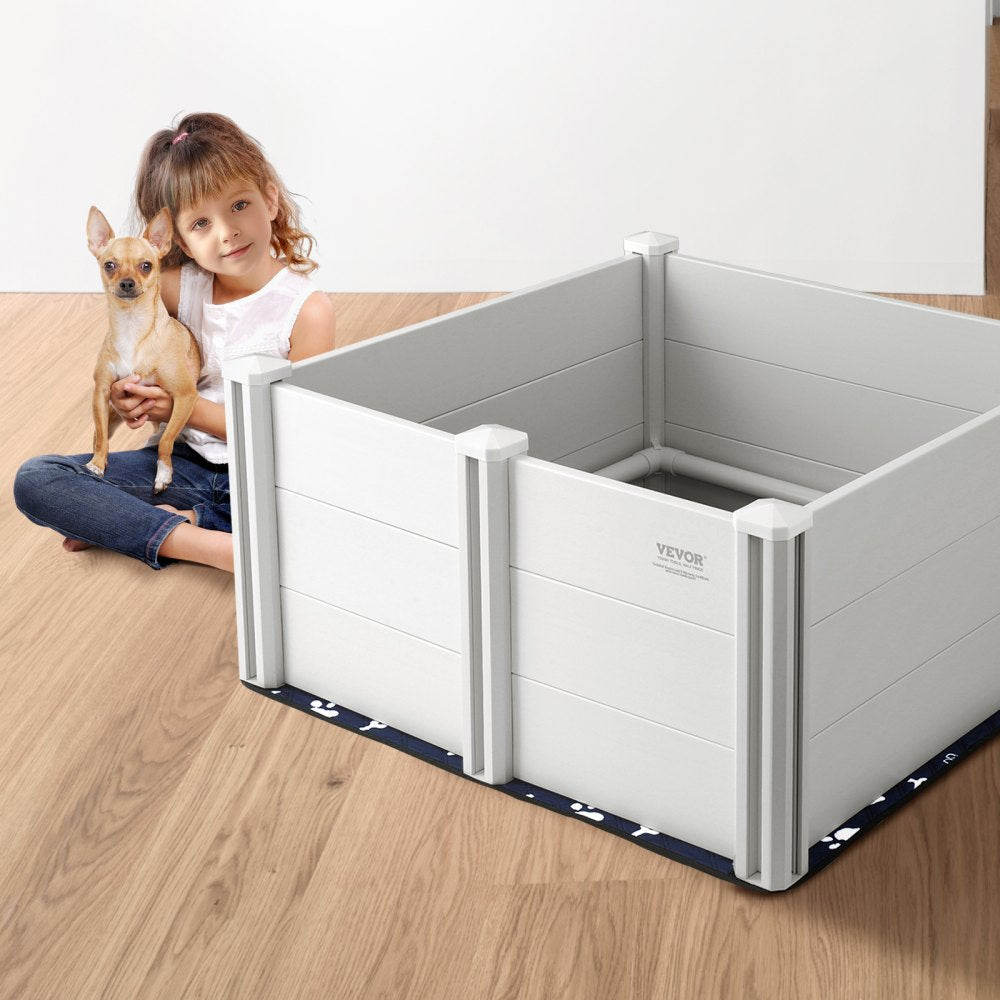KH-CW02 - 38.6in Whelping Box with Rails & Easy-Clean Design