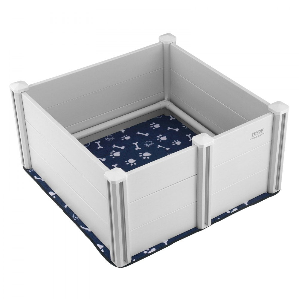 KH-CW02 - 38.6in Whelping Box with Rails & Easy-Clean Design