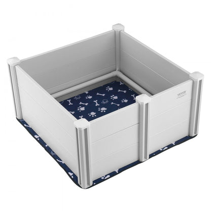 KH-CW02 - 38.6in Whelping Box with Rails & Easy-Clean Design