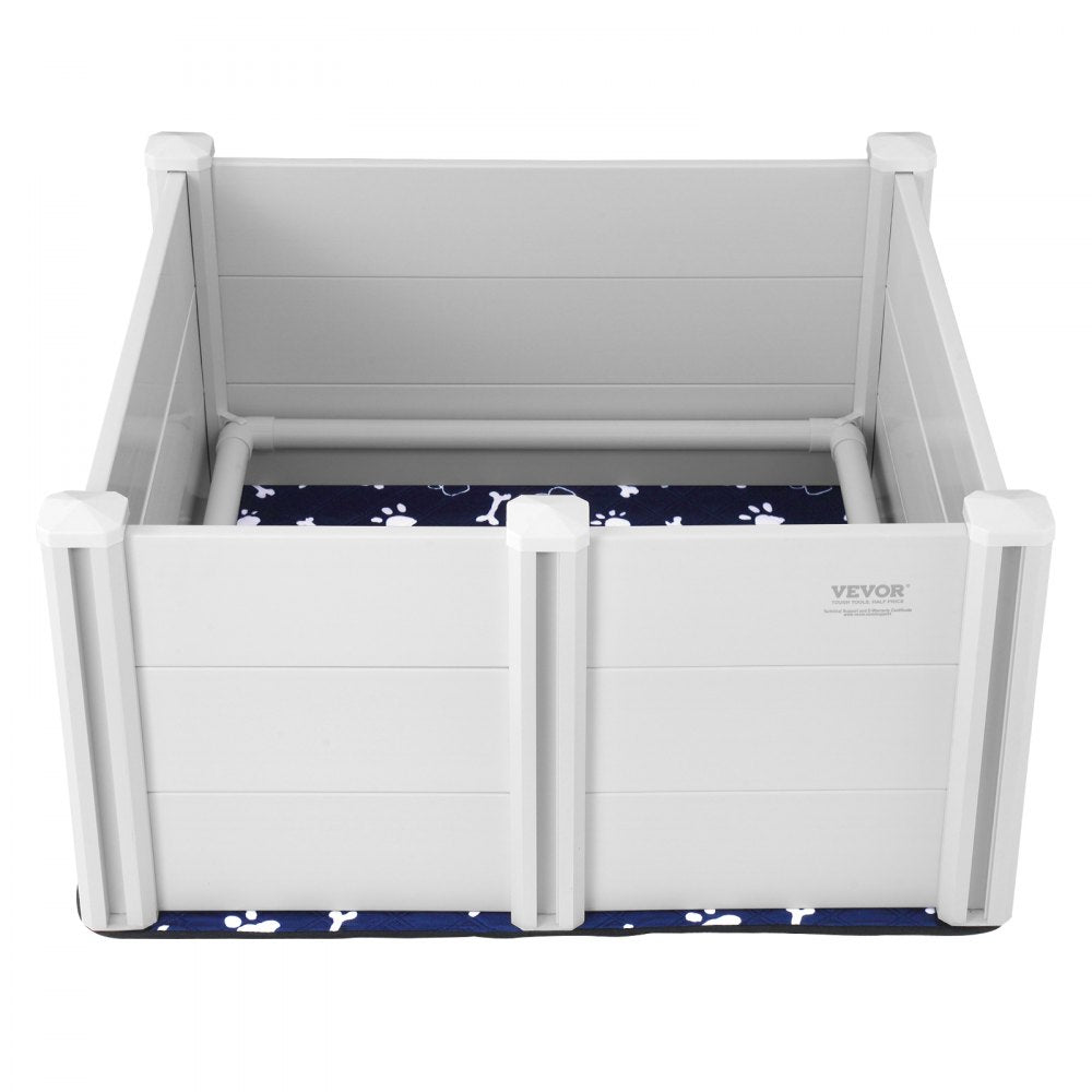 KH-CW02 - 38.6in Whelping Box with Rails & Easy-Clean Design