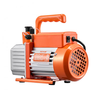 VP135 - 4CFM HVAC Vacuum Pump with Copper Motor & Oil Included