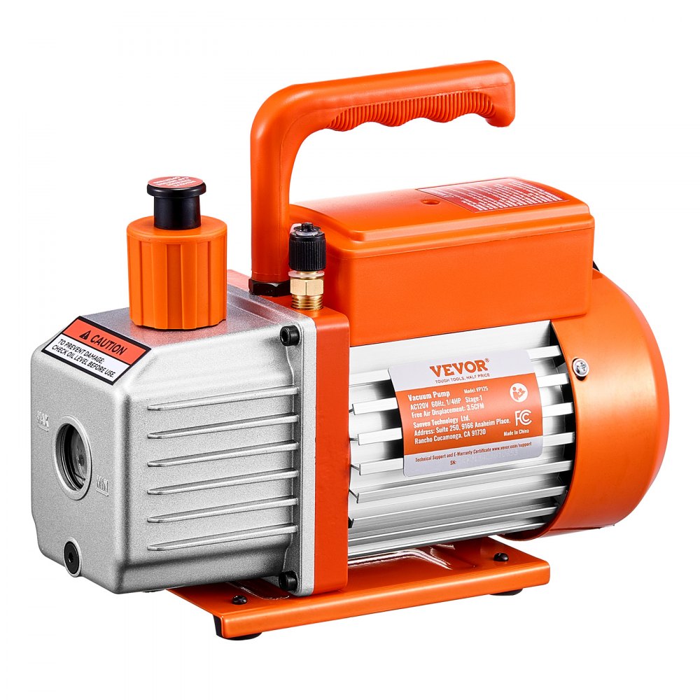 VP125 - 3 Gallon Stainless Steel Vacuum Chamber & Pump Kit