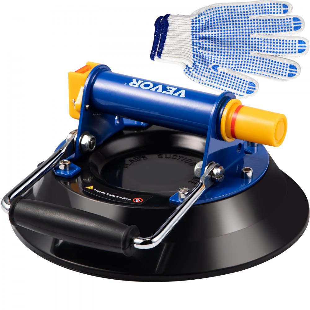 VV-MLH-LM9 - 9'' Vacuum Suction Cup Glass Lifter for 385 lbs Capacity