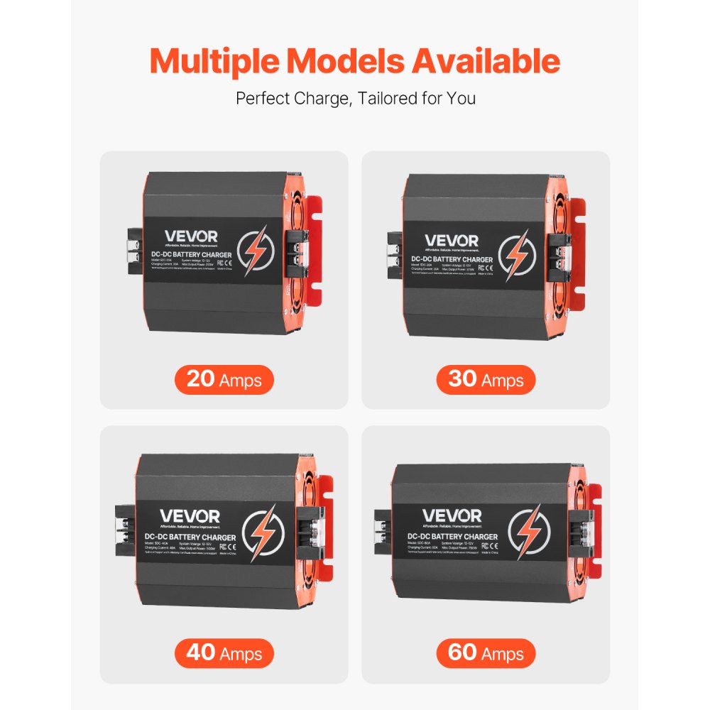 SDC-30A - 12V 30A Compact DC Charger for RVs, Trucks, and Boats