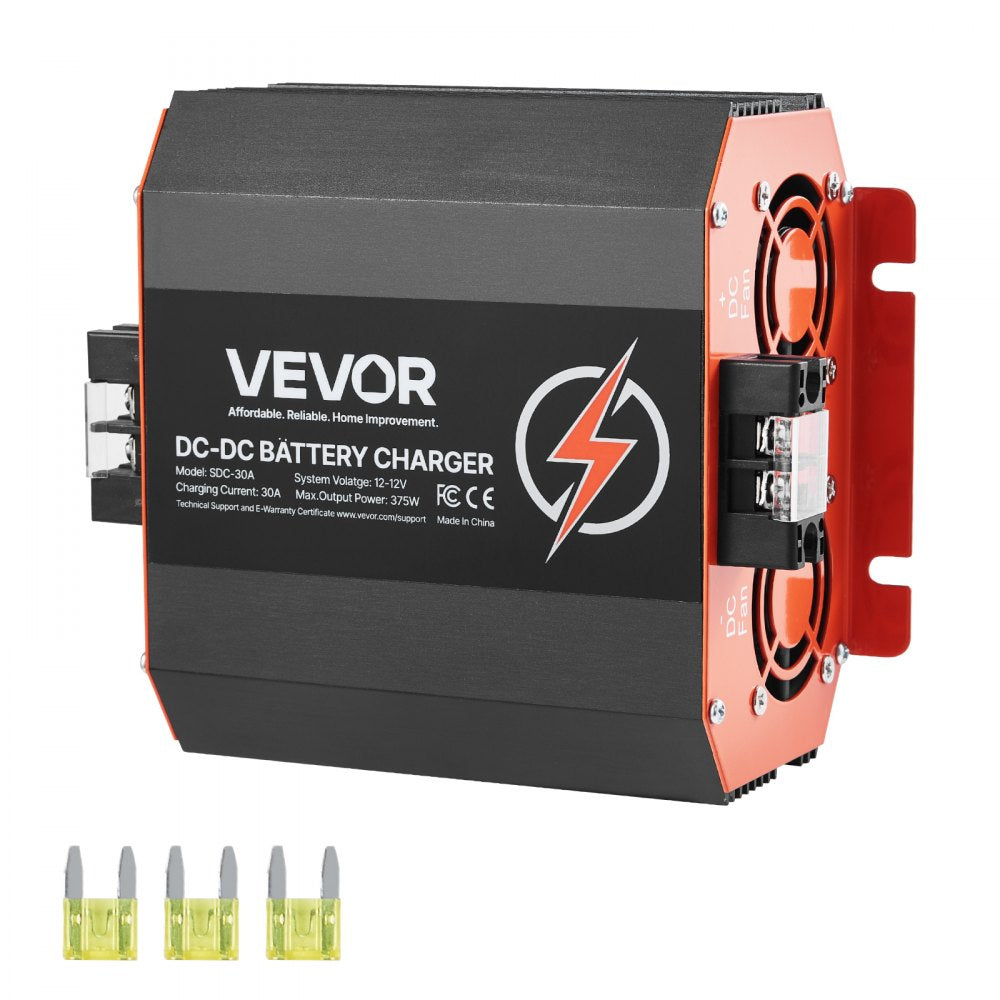 SDC-30A - 12V 30A Compact DC Charger for RVs, Trucks, and Boats