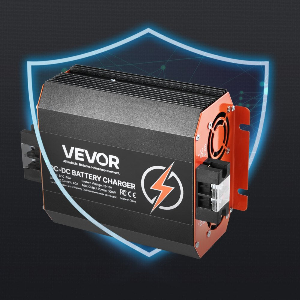 SDC-40A - 12V 40A Smart Charger for Lead-Acid & Lithium Batteries