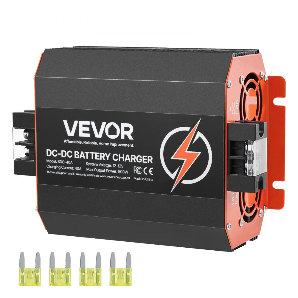 SDC-40A - 12V 40A Smart Charger for Lead-Acid & Lithium Batteries