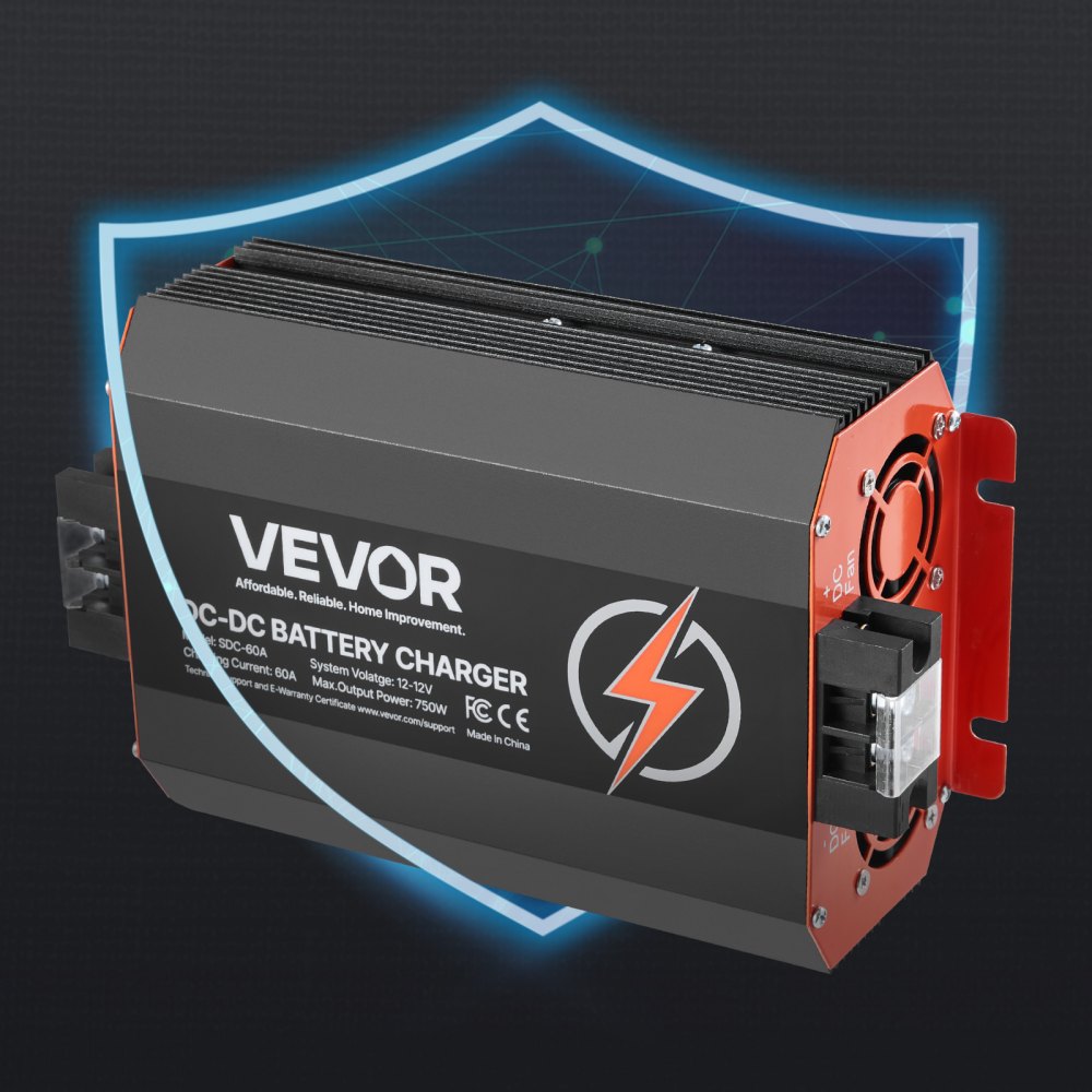 SDC-60A - 12V 60A DC Battery Charger for RVs & Boats