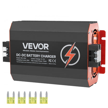 SDC-60A - 12V 60A DC Battery Charger for RVs & Boats