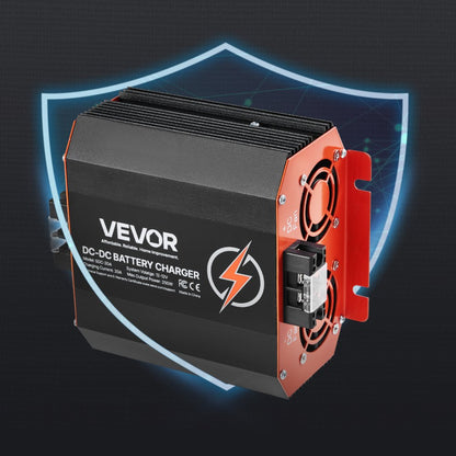 SDC-20A - Compact 12V 20A Smart Charger for Lead-Acid & Lithium Batteries