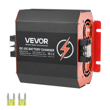 SDC-20A - Compact 12V 20A Smart Charger for Lead-Acid & Lithium Batteries