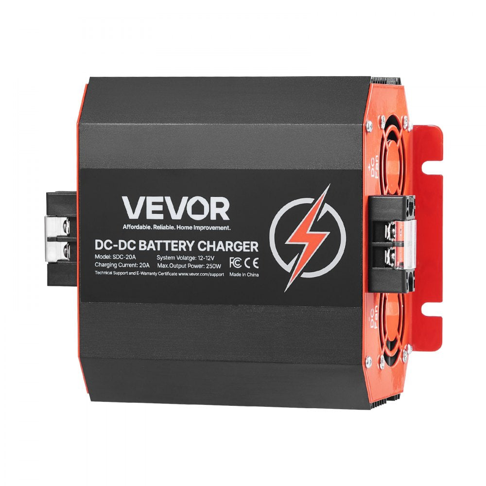 SDC-20A - Compact 12V 20A Smart Charger for Lead-Acid & Lithium Batteries
