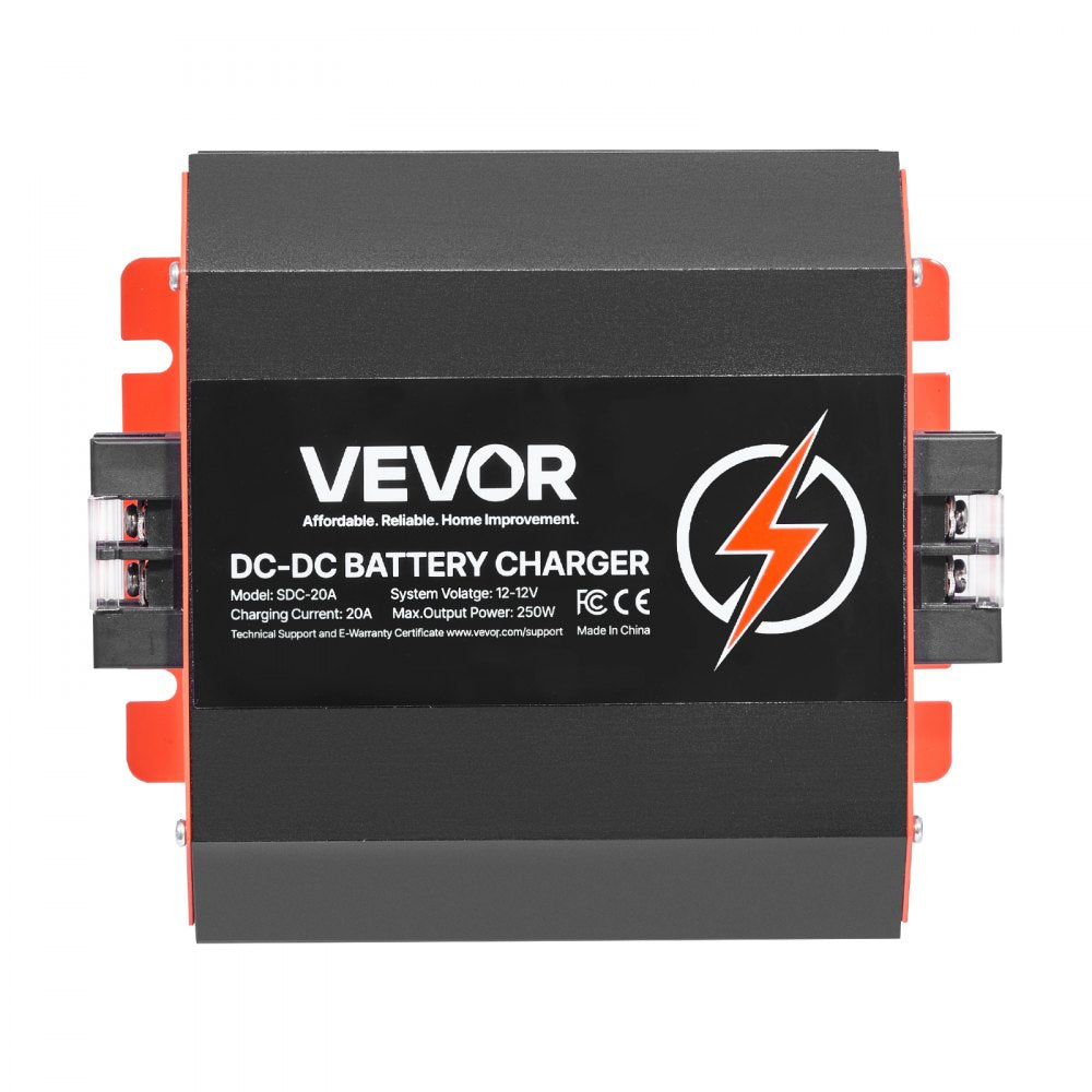 SDC-20A - Compact 12V 20A Smart Charger for Lead-Acid & Lithium Batteries
