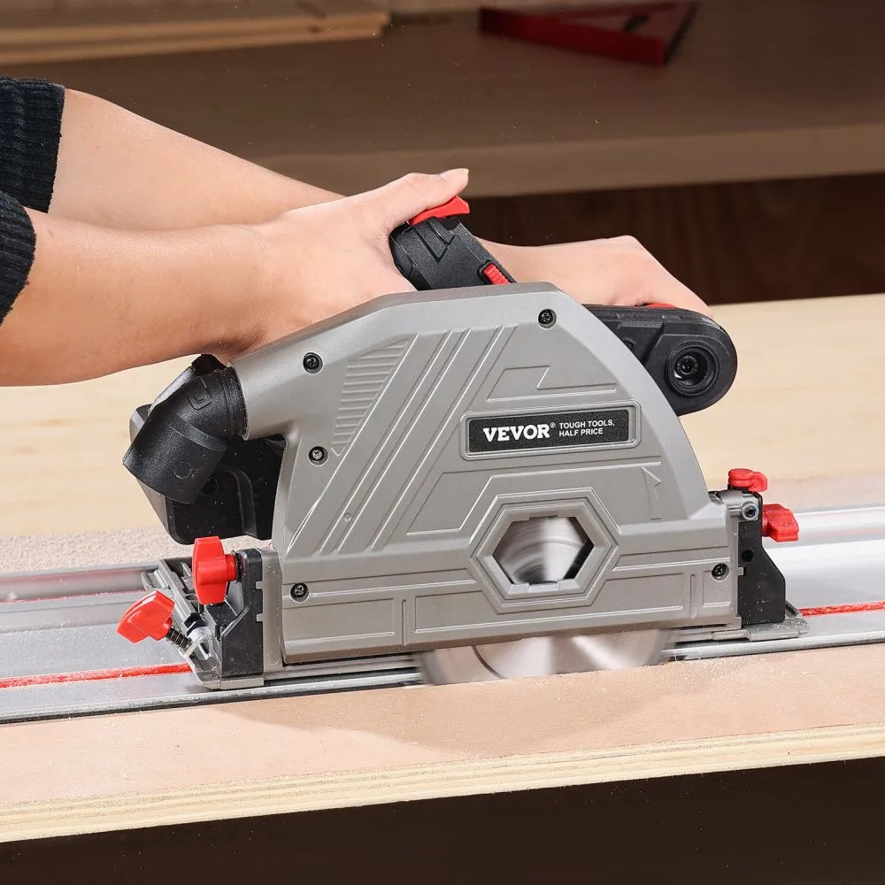 8140 - 5.5" Cordless Track Saw with 6-Speed & Dust Port