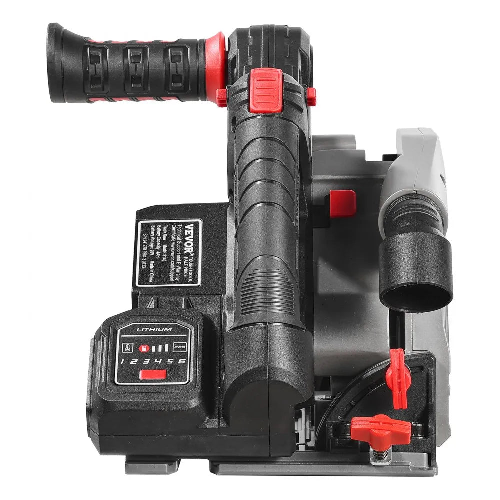 8140 - 5.5" Cordless Track Saw with 6-Speed & Dust Port