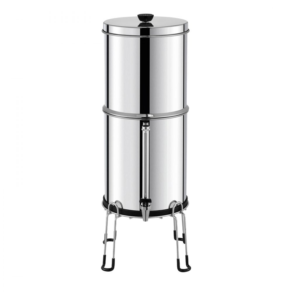 k8626A - Portable Stainless Steel Gravity Water Filter for 1-4 People