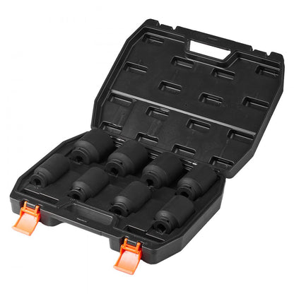 1/2ZTT1 - 8-Piece CR-MO Axle Nut Socket Set with 6-Point Design