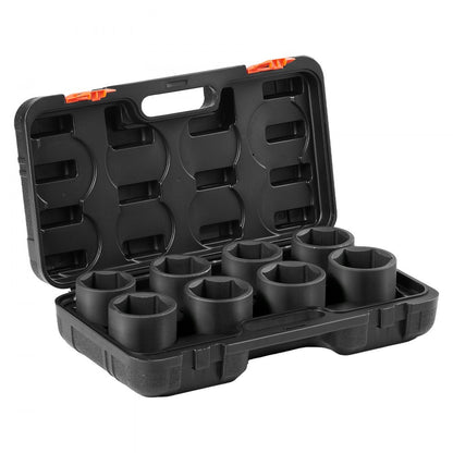 3/4ZTT5 - 8-Piece 3/4" Drive Axle Nut Socket Set in Portable Case