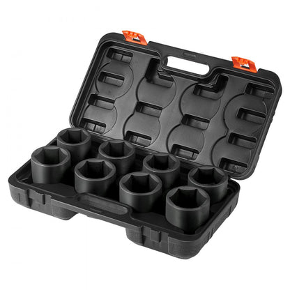 3/4ZTT5 - 8-Piece 3/4" Drive Axle Nut Socket Set in Portable Case