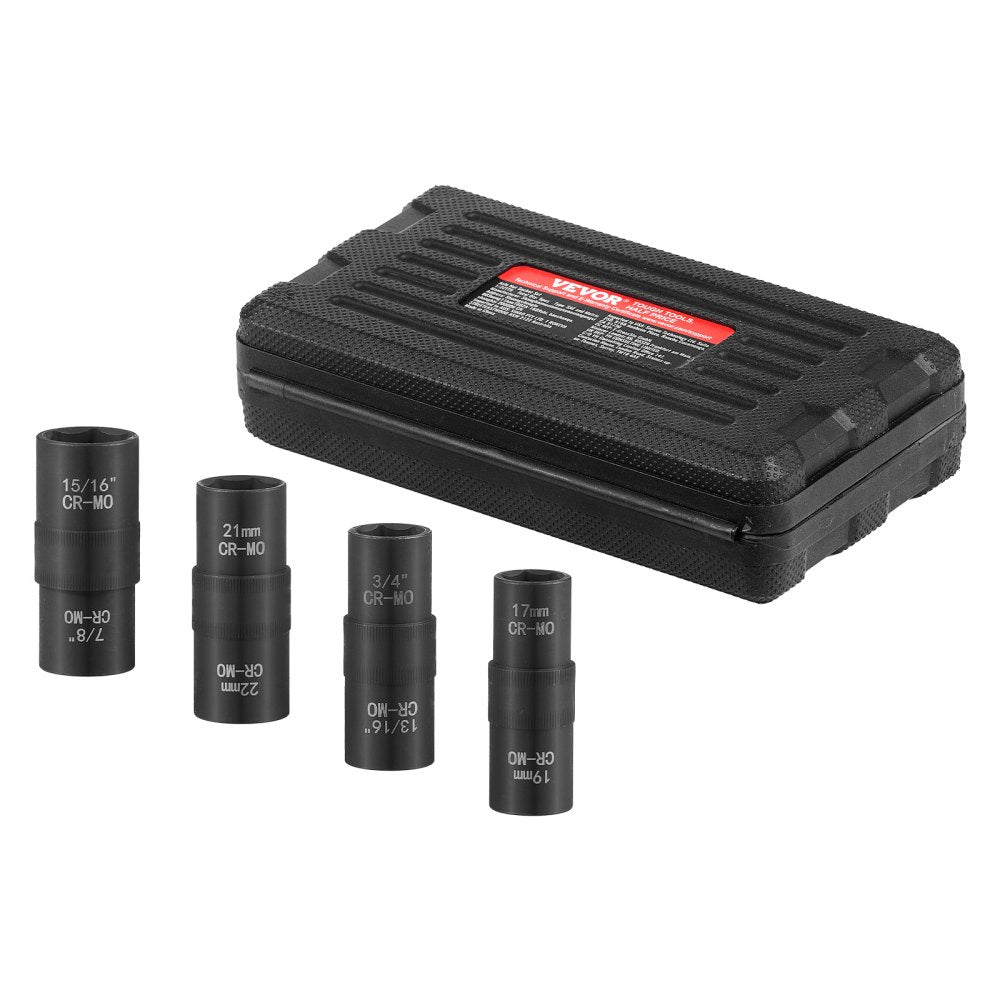 1/2ZTT9 - VEVOR 1/2" Lug Nut Socket Set with 3" Extension