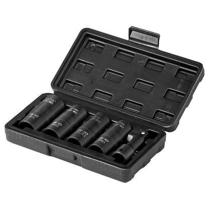 1/2ZTT9 - VEVOR 1/2" Lug Nut Socket Set with 3" Extension