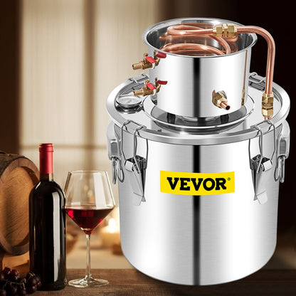 VV-AD-50L - Premium 13.2Gal Distillery Kit for Wine, Brandy & Essential Oils