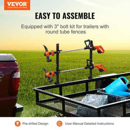 6601 - Durable VEVOR Trimmer Rack for Secure Equipment Storage