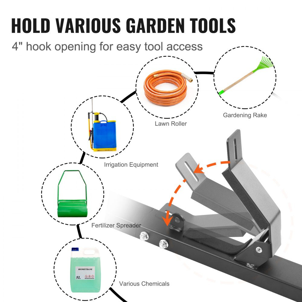 6601 - Durable VEVOR Trimmer Rack for Secure Equipment Storage