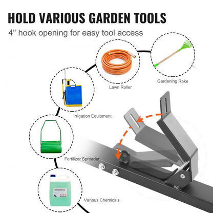 6601 - Durable VEVOR Trimmer Rack for Secure Equipment Storage