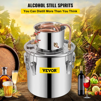 010845205189 - 3-Gallon VEVOR Distiller Kit for Beginners & Experts