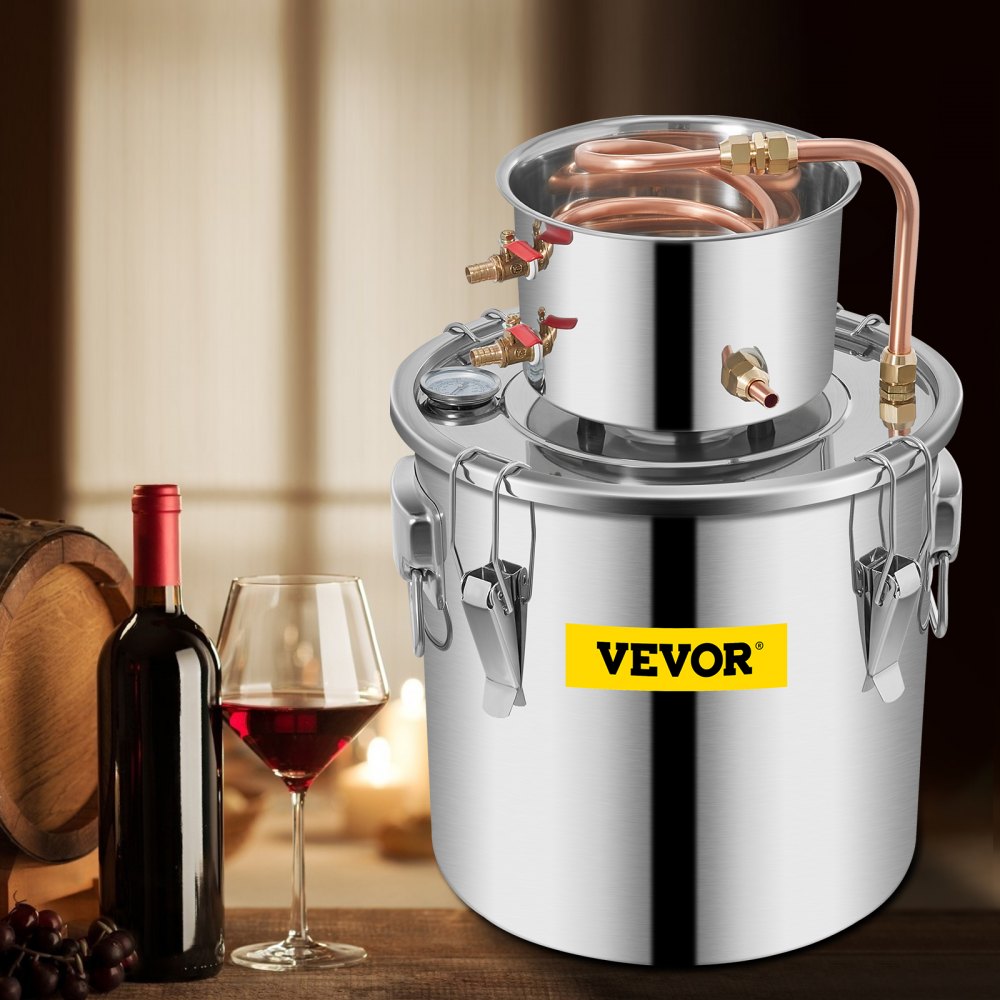 010845205189 - 3-Gallon VEVOR Distiller Kit for Beginners & Experts