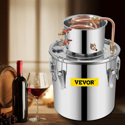 010845205189 - 3-Gallon VEVOR Distiller Kit for Beginners & Experts