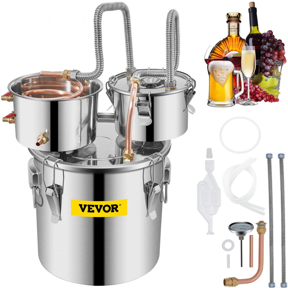 010877625053 - 3 Gal Alcohol Distiller for Beginners & Experts