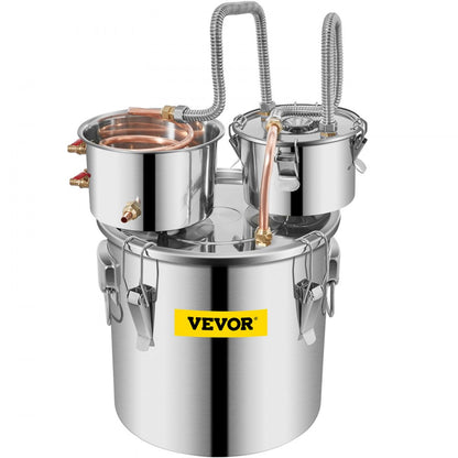 010887753019 - Professional Alcohol Distiller for Wine & Brandy with Cooling System